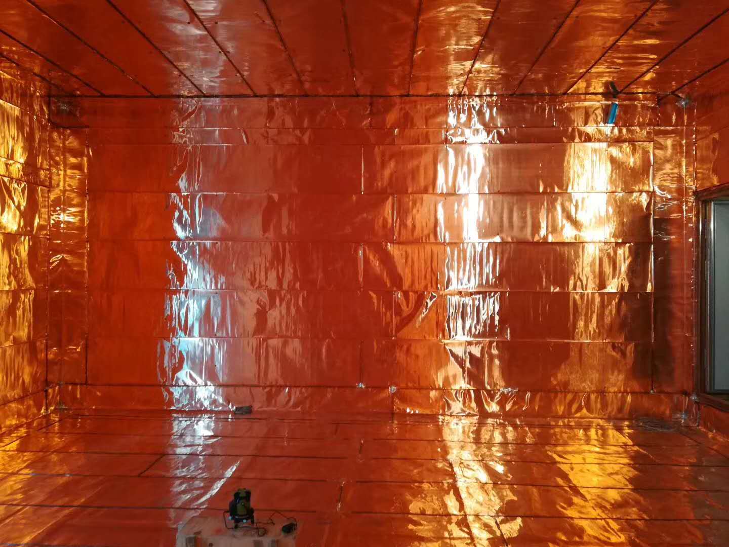 徐州市di一人民醫(yī)院,飛利浦3.0t磁共振屏蔽室制作完畢